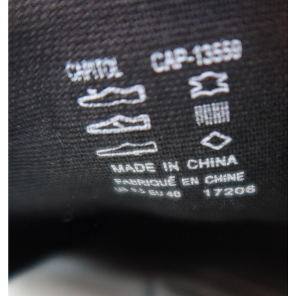 Taos Shoes Womens 9.5 Sneaker Lifestyle Casual Leather Capital Black Low Lace Up - Picture 12 of 16